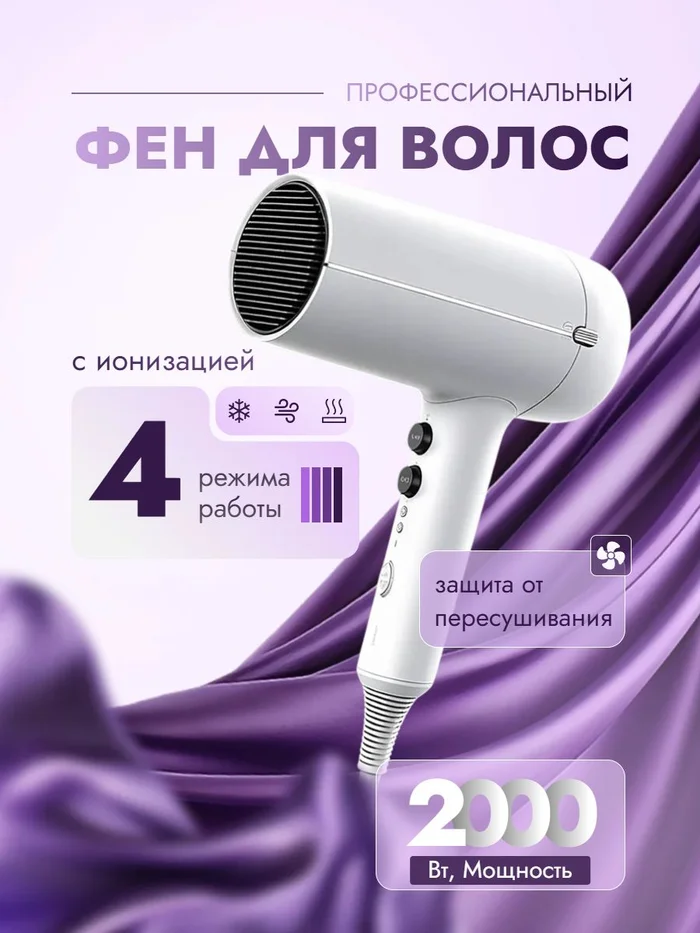 Карточка товара: фен
