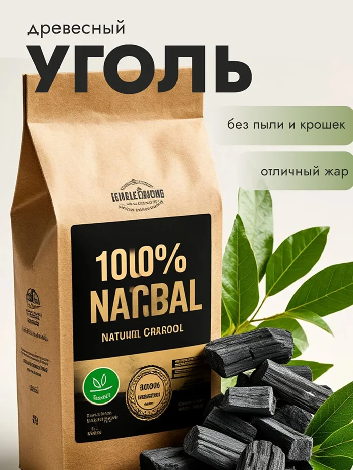Карточка товара: древесный уголь